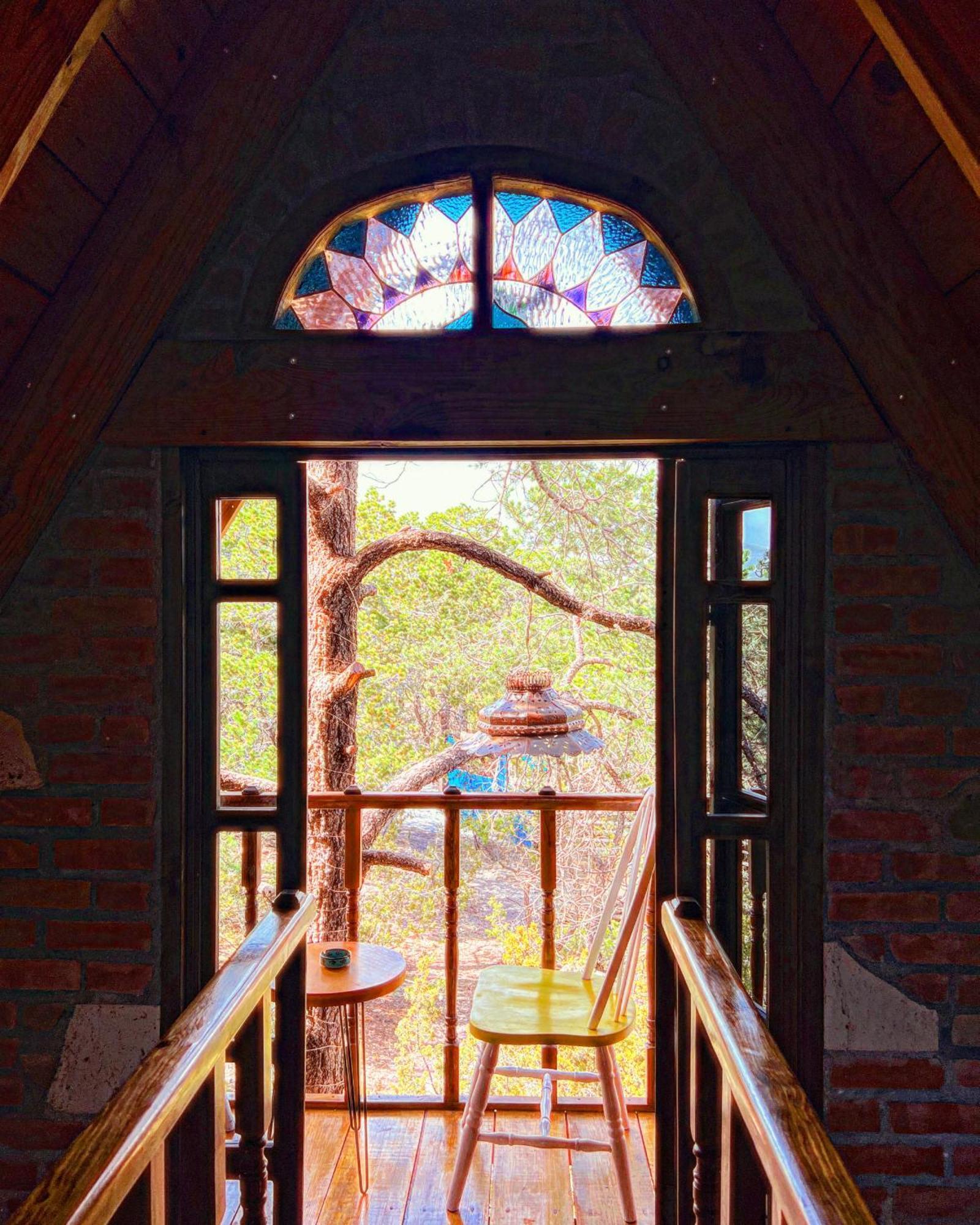 Campsite Pequena Magica Con Chimenea Interior Arteaga